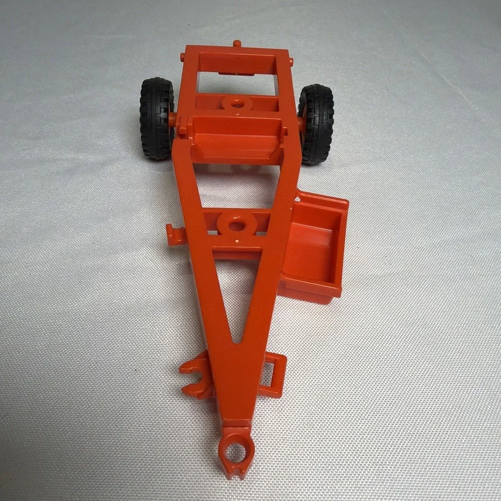Vintage Red Playmobil Trailer 1977 Rare